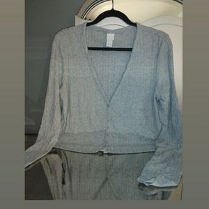 Lightweight Grey Cardigan